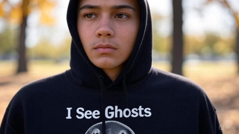 i see ghosts hoodie