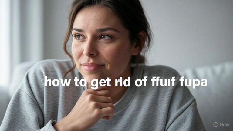 how to get rid of fupa