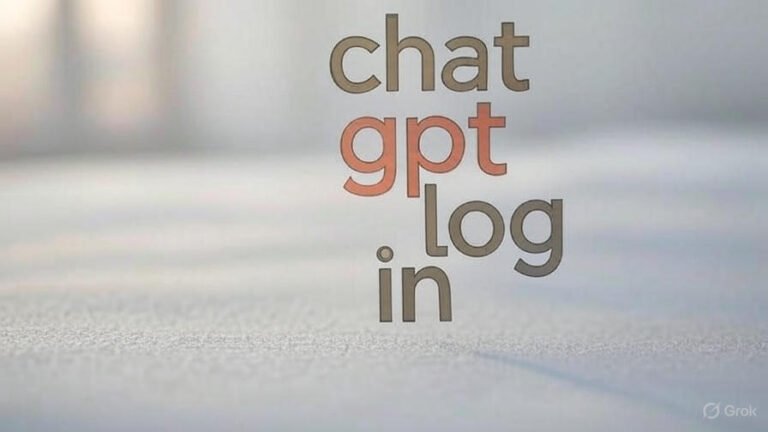 chat gpt log in