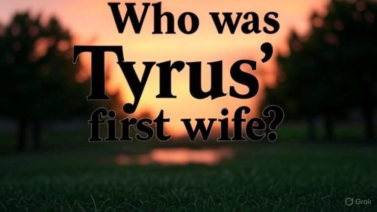 who was tyrus first wife