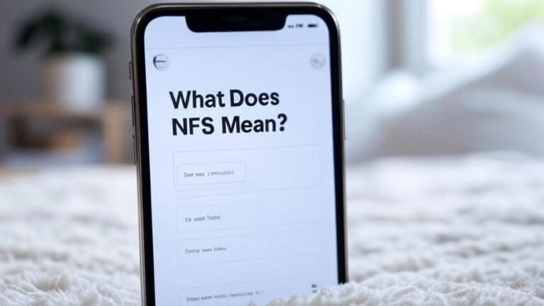 what does nfs mean