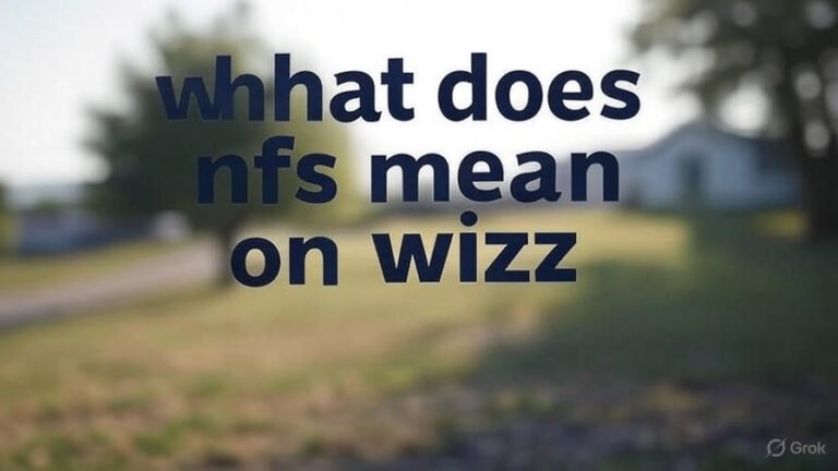 what does nfs mean on wizz