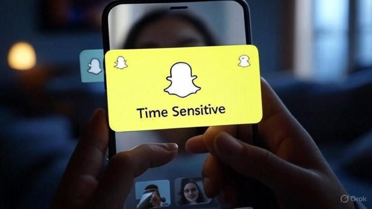 what does time sensitive mean on snapchat