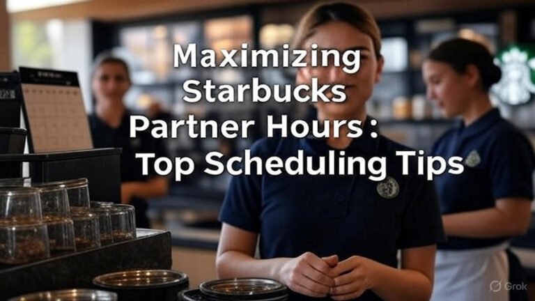 starbucks partner hours