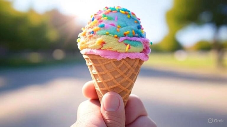 ice cream cone edibles